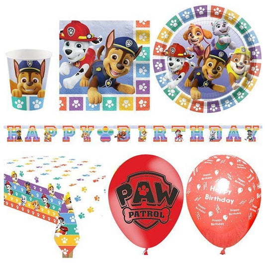 Paw Patrol - Deluxe Party Pack for 16