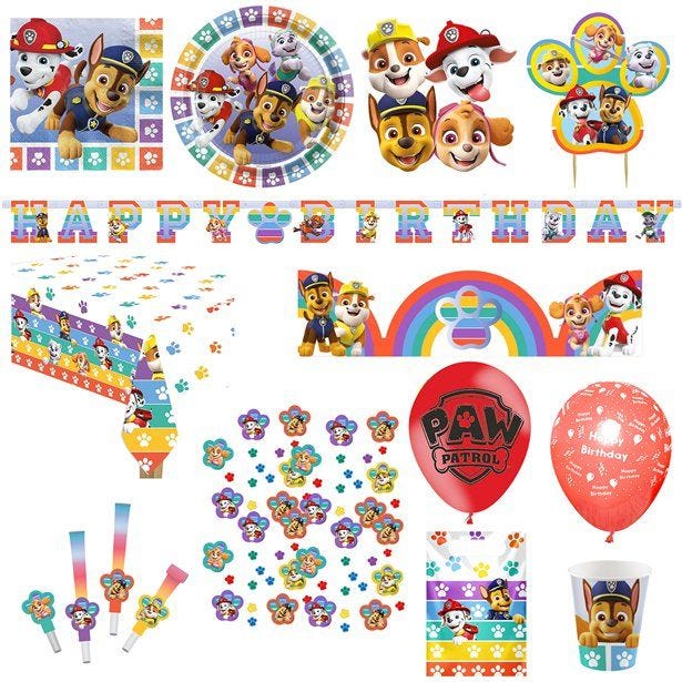 Paw Patrol - Super Deluxe Party Pack for 8