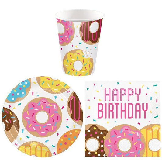 Doughnut Time Super Value Party Pack for 8