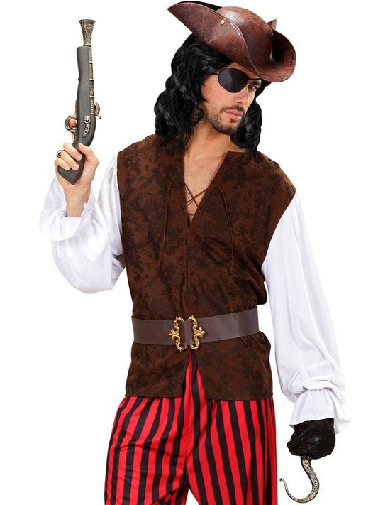 Pirate Shirt and Waistcoat - Adult Costume