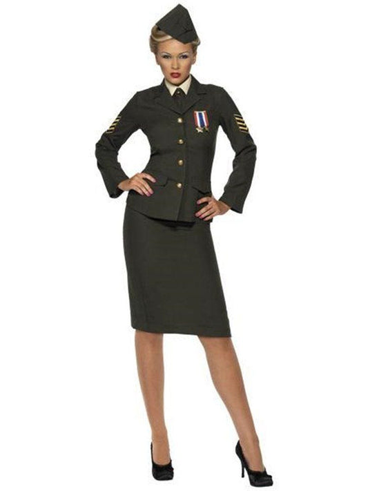 Wartime Officer Lady - Child Costume