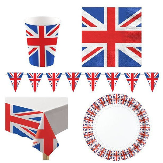 Union Jack Street Party Pack - For 56