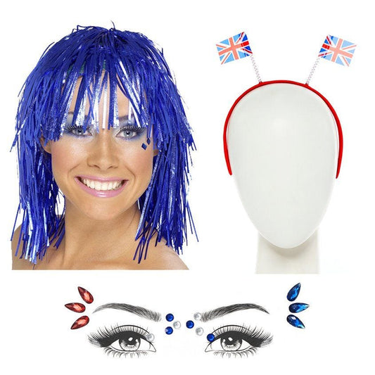 British Glitter Kit - Blue