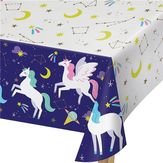 Unicorn Galaxy Paper Table Cover - 1.3m x 2.6m