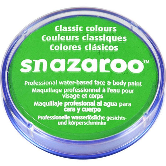 Snazaroo Lime Green Face Paint - 18ml