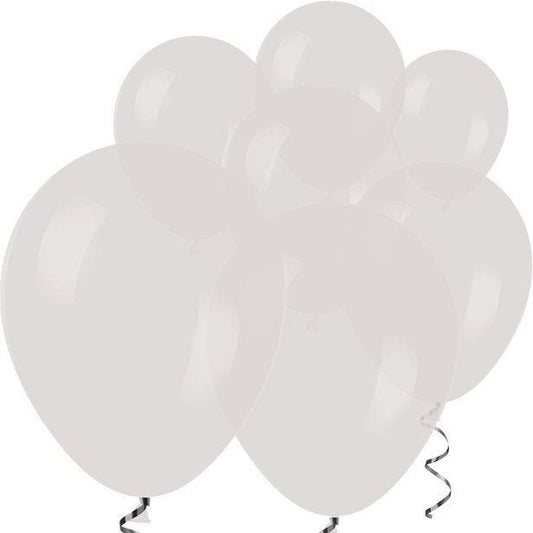 Clear Crystal Mini Balloons - 5" Latex Balloons (100pk)