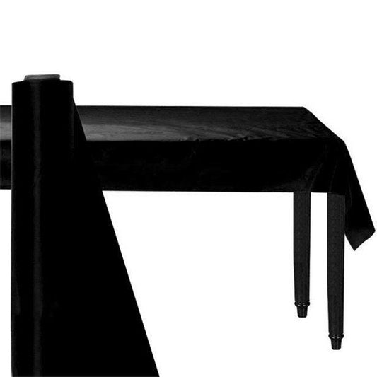 Black Plastic Banqueting Roll - 30m x 1m
