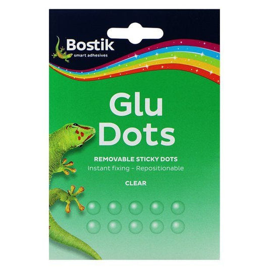 64 Removable Clear Glue Dots Pack