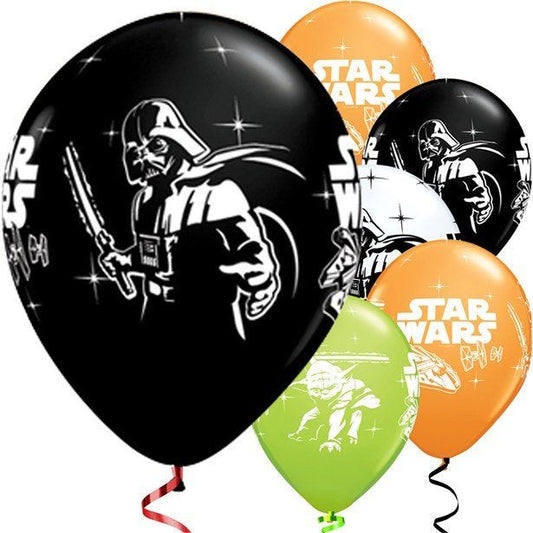 Star Wars Balloons - 12'' Latex - 6 pack (6pk)
