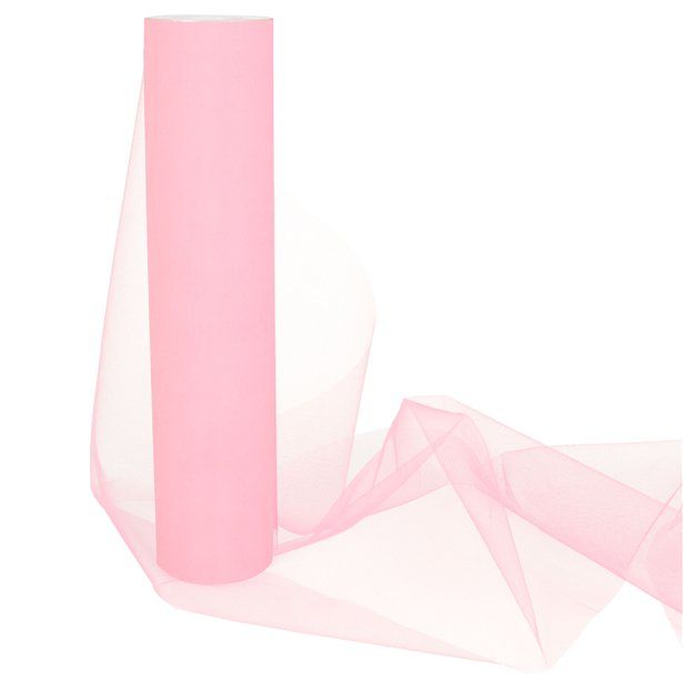 Pink Tulle Roll - 30cm x 25m