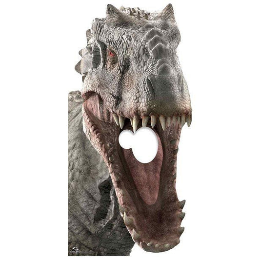 Indominus Rex Dinosaur Stand-In Cardboard Photo Prop - 189cm x 93cm