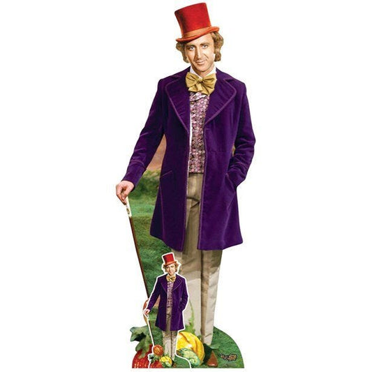 Willy Wonka Gene Wilder Cardboard Cutout - 193cm x 73cm