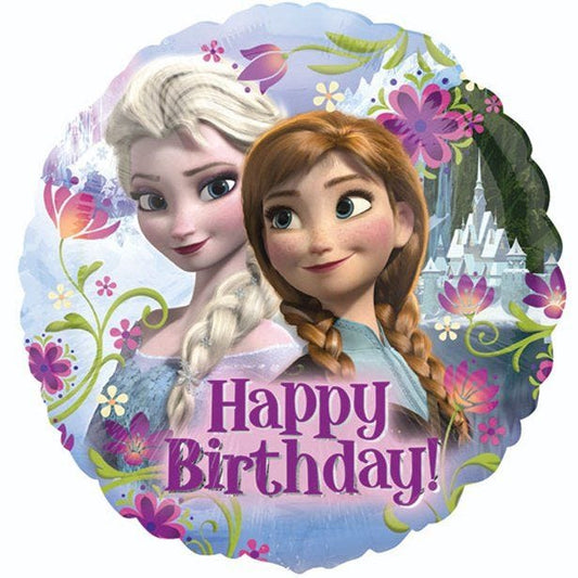 Frozen Happy Birthday Foil Balloon - 18''