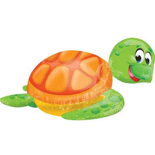 Silly Sea Turtle SuperShape Balloon - 20" Foil