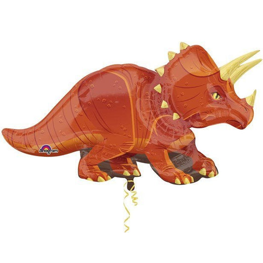 Triceratops SuperShape Balloon - 42" Foil
