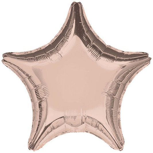 Rose Gold 18" Star Foil Balloon