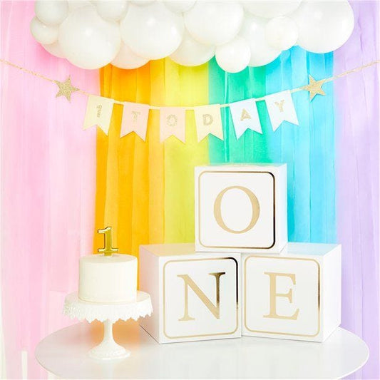 1st Birthday Rainbow Decorating Kit