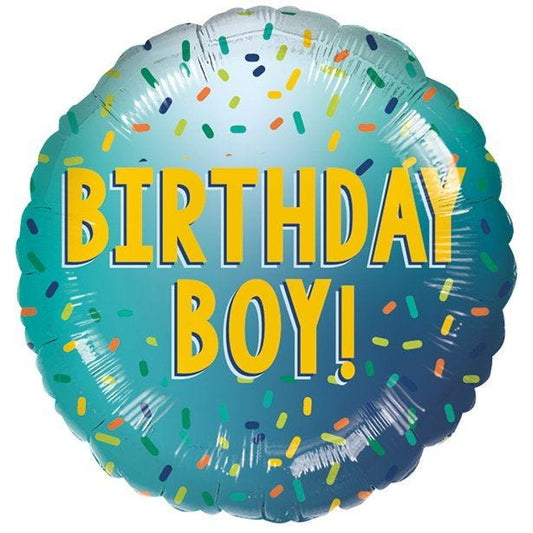 Birthday Boy Foil Balloon - 18"
