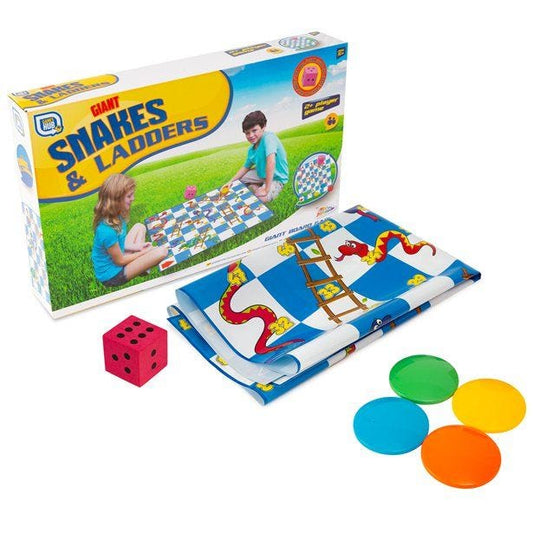 Giant Snakes & Ladders Game