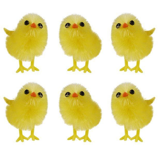 Yellow Easter Chicks - 3.5cm (6pk)
