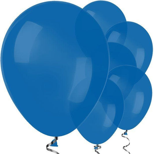Royal Blue Balloons - 12" Latex Balloons (50pk)