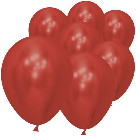 Reflex Crystal Red Sempertex Latex Balloons - 5" (50pk)