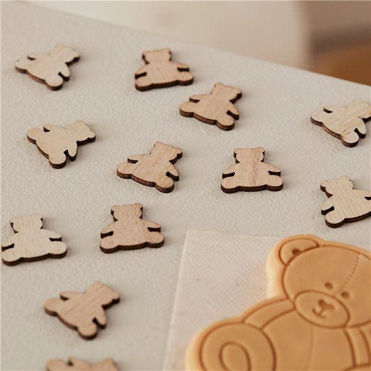 Hello Baby Bear Wooden Confetti (13g pack)