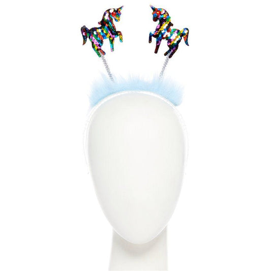 Rainbow  Unicorn Sequin Headband