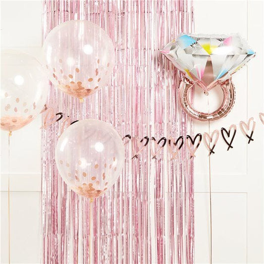 Rose Gold Hen Party Decorating Kit