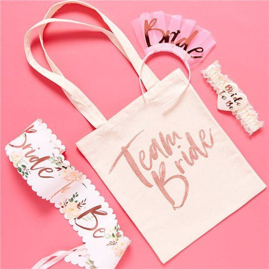 Floral Hen Party 'Bride To Be' Favour Kit