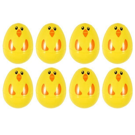Easter Chick Fillable Eggs - 6cm (8pk)
