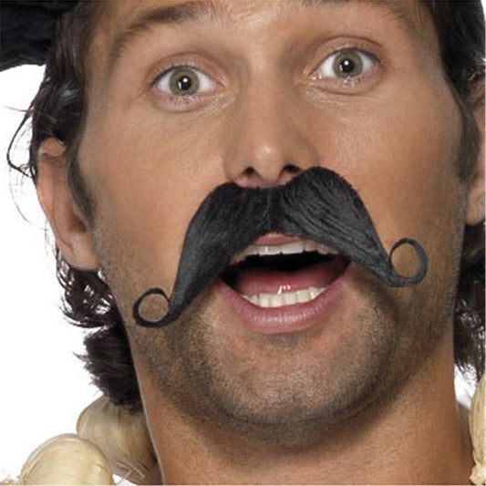 Frenchman Moustache - Black