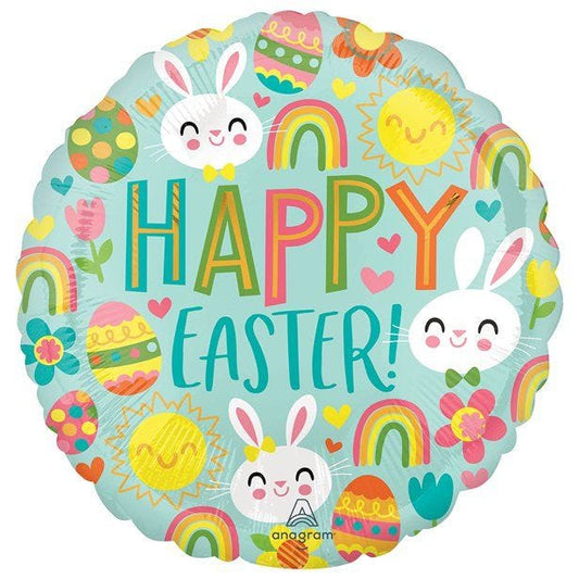 Happy Easter Icons - 18" Foil