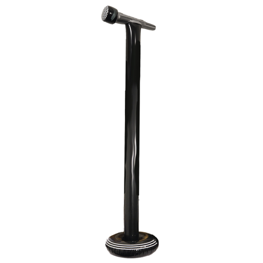 Inflatable Microphone With Stand - 1.23m