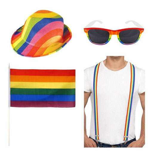Pride Hat and Glasses Accessory Kit