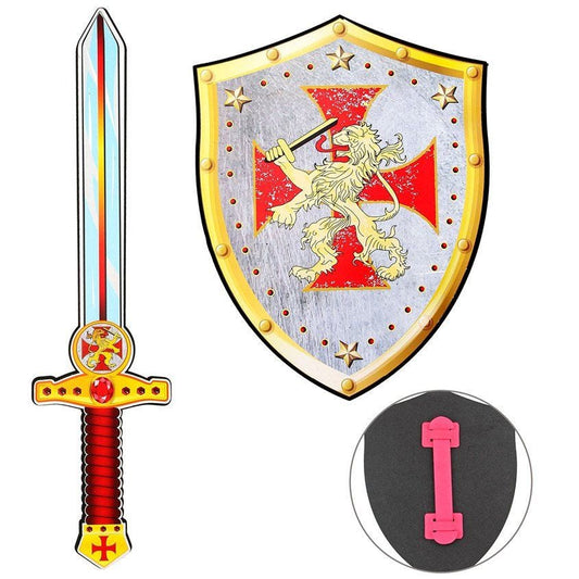 Crusader Sword & Shield - 52cm