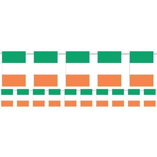 Ireland Plastic Flag Bunting - 5m
