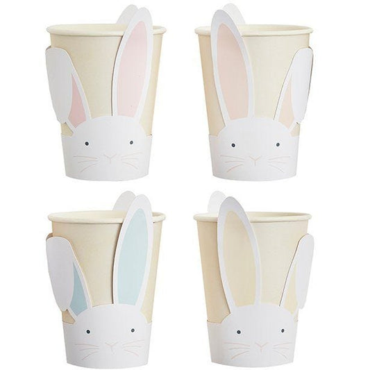 Pastel Easter Bunny Paper Cups (8pk)