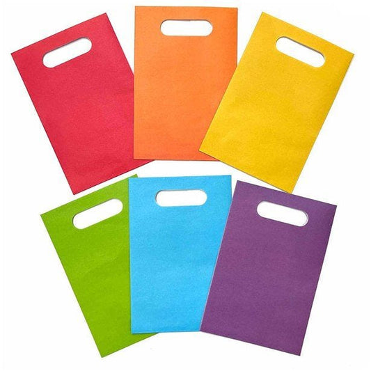 Colourful Assorted Paper Party Bags (6pk)