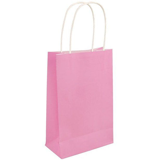 Baby Pink Paper Party Bag - 21cm