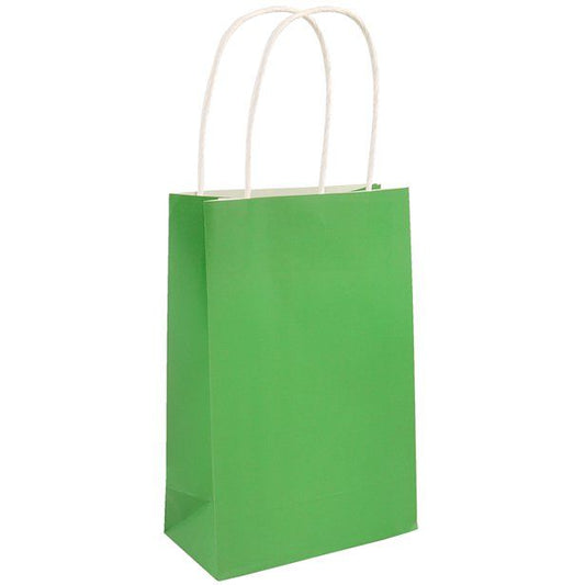Green Paper Party Bag - 21cm