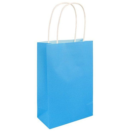 Blue Paper Party Bag - 21cm