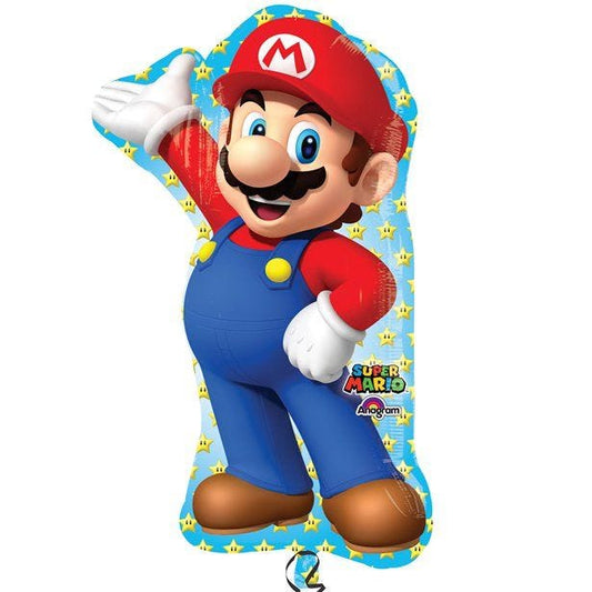 Super Mario SuperShape Foil Balloon - 33"