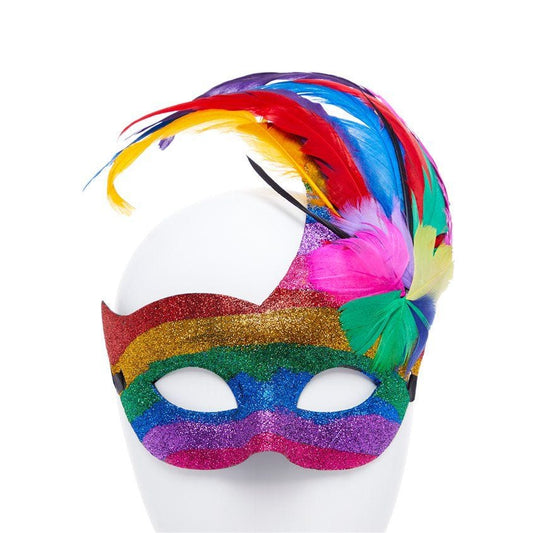 Rainbow Pride Masquerade Mask