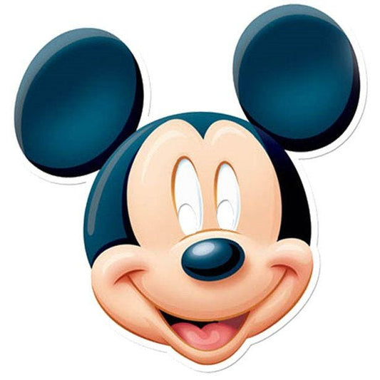 Mickey Mouse Card Masks (3pk)