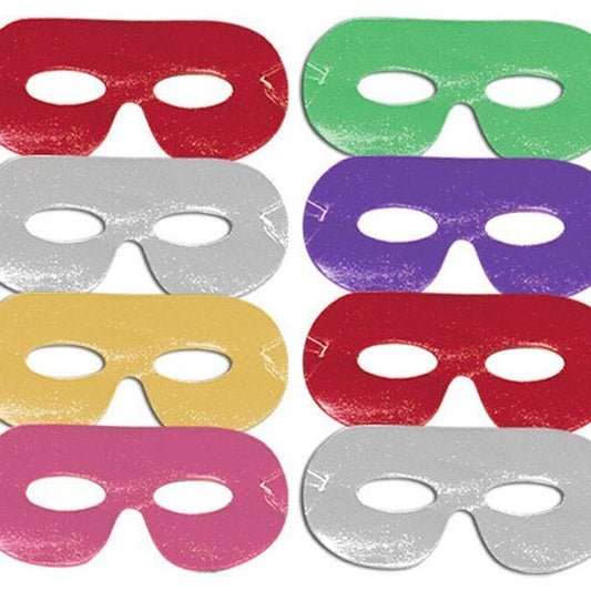 Card Eye Masks - Assorted (8pk)