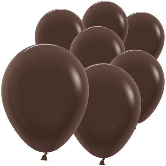 Fashion Chocolate Sempertex Latex Balloons - 5" (100pk)