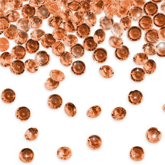Rose Gold Table Diamantes (28g pack)