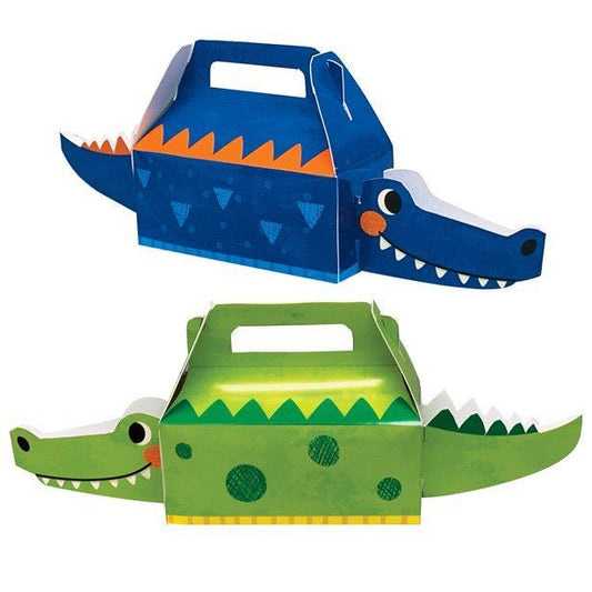 Alligator Party 3D Treat Boxes (4pk)