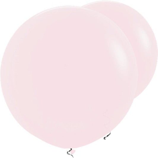 Pastel Matte Pink Balloons - 36" Latex (2pk)